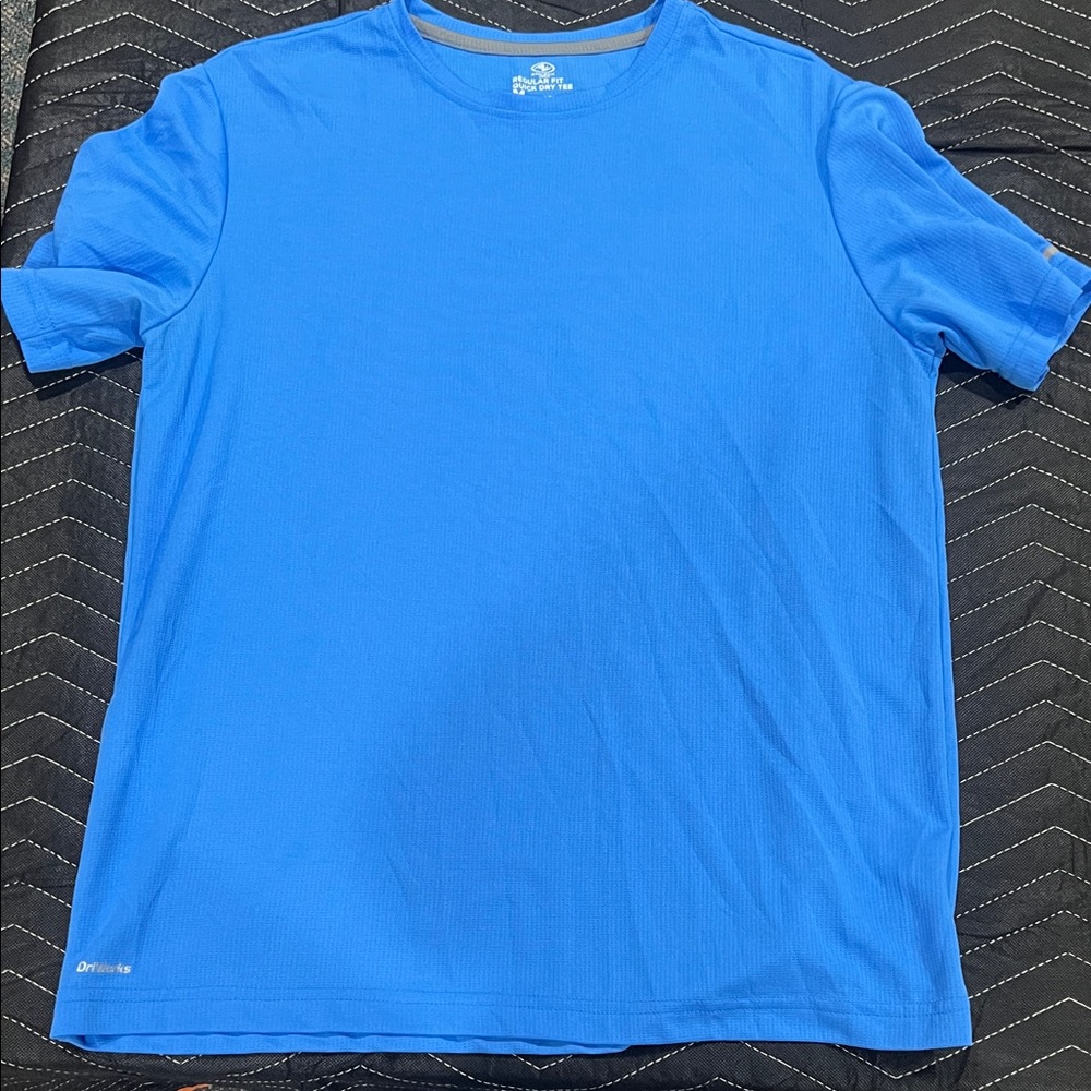 Blue Men's Athletic Shirt